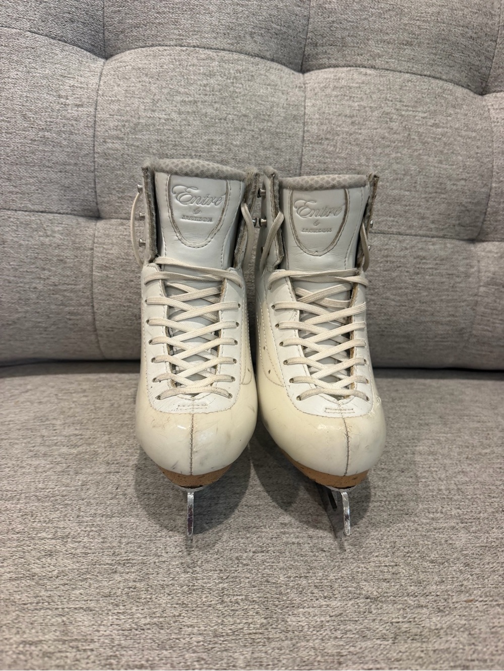 JACKSON Entre Figure Ice Skates size 3 legacy 8 blades 8.5”